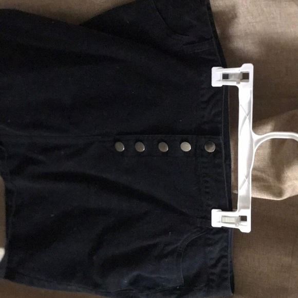 Forever 21 Black Jean Mini Skirt - Picture 2 of 2